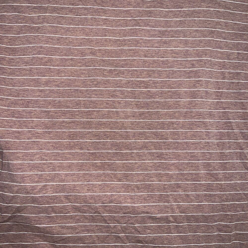 Lululemon Back In Action Long Sleeve Shirt Tee Top Womens 6 Stripe Heather Mauve - Picture 7 of 8